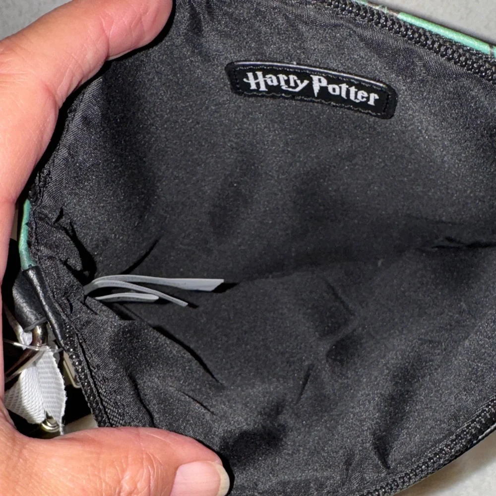 Loungefly Slytherin Messenger Bag - Black and Green NWT